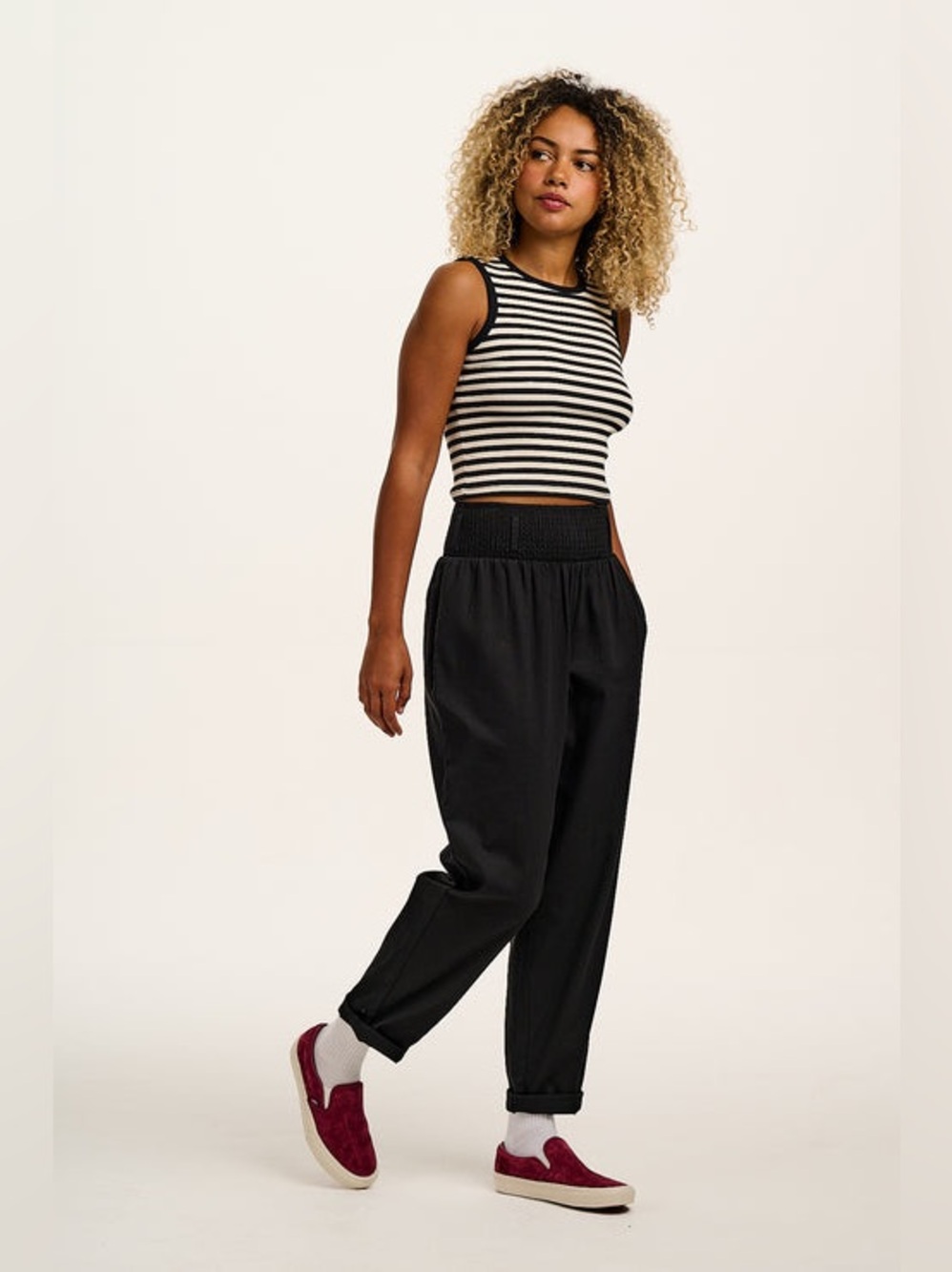 Lucy & Yak Alexa Cotton Trousers